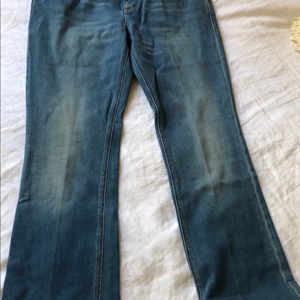 Gucci skinny flare cropped jeans - Picture 2 of 8